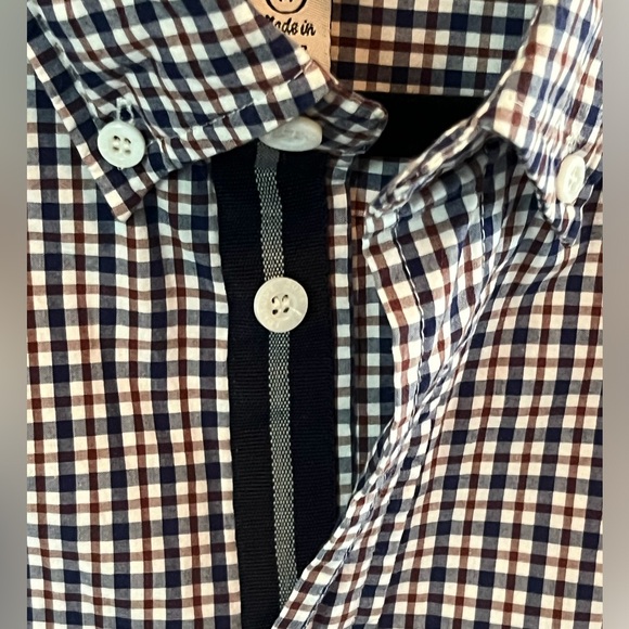 Sons of New York Fortune Long sleeve button down, size medium - Picture 6 of 7